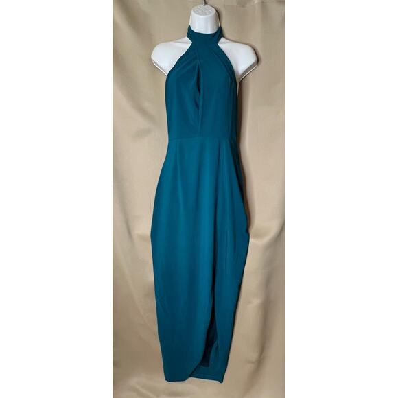 Stylestalker Teal Riscal Gown S df1 - Picture 5 of 11